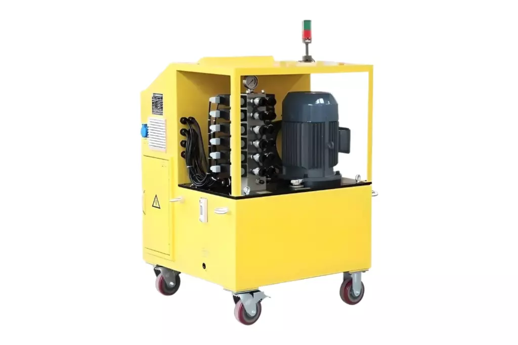 Hydraulic Power Units for Rail-Guided Heavy Equipment Movement
