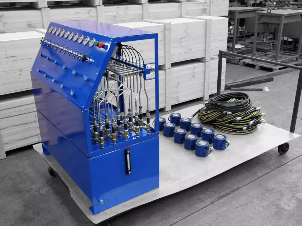 Hydraulic Power Units for Synchronized Lifting and Movement Systems