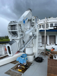 Marine Knuckle Boom Crane [Model KMU 0.5TX8M]