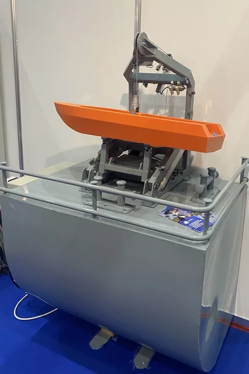 A-type LARS model in stowed position