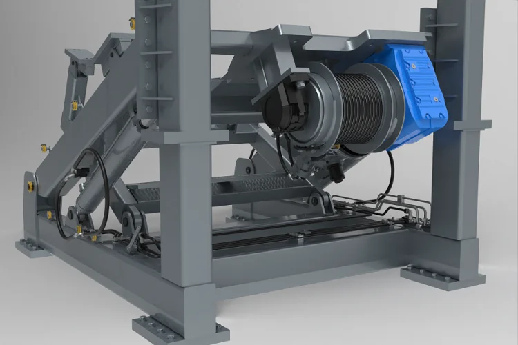 Winch of the A-type Launch and Recovery System