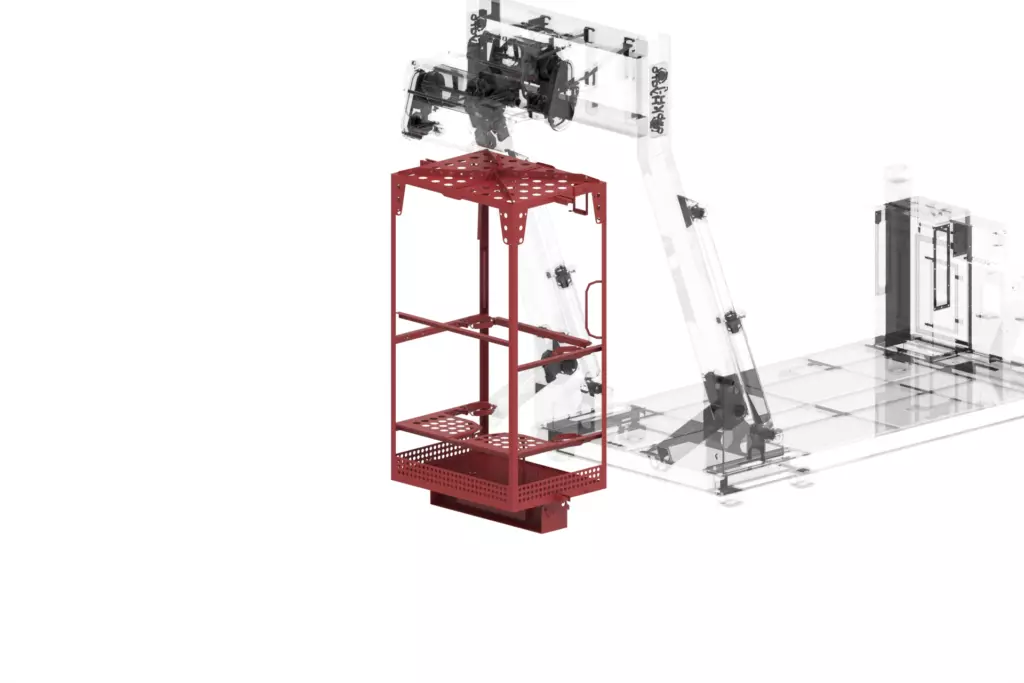LARS with Diving Bell 1T 3D Model Diving Bell
