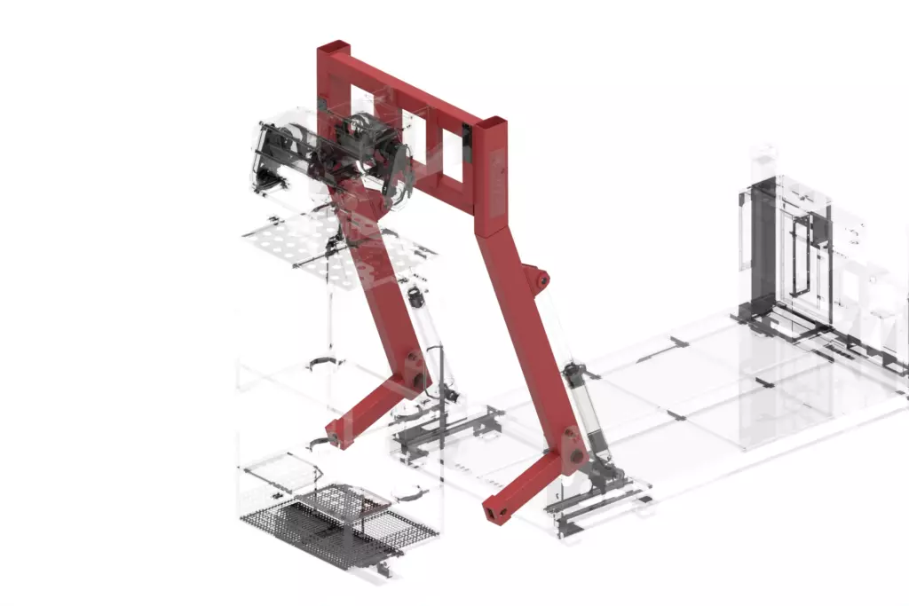 LARS with Diving Bell 1T 3D Model Frame