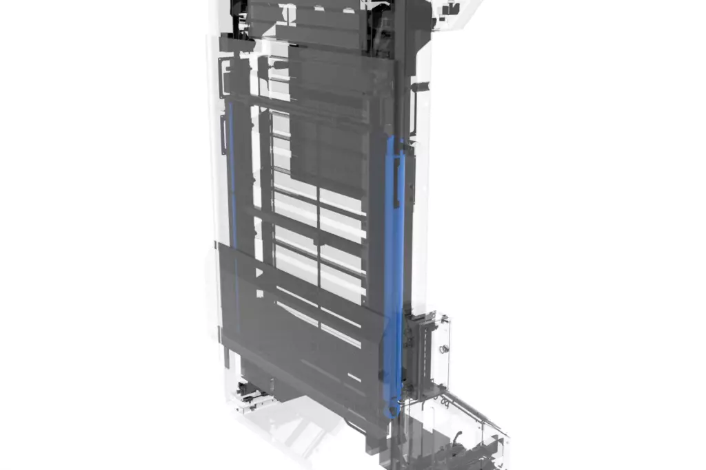 Marine Boarding Ladder 3D Model Hydraulic Cylinders