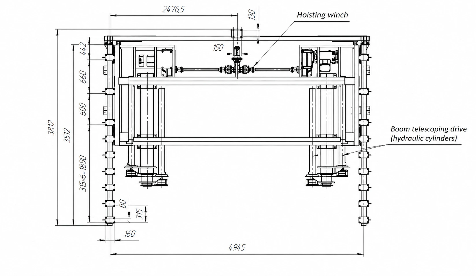 Marine Launch and Recovery System 37TX45M
