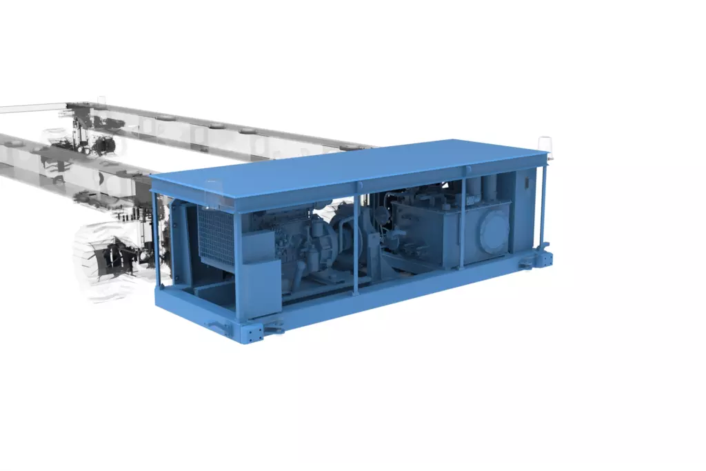 Self-Propelled Trailer 25T 3D Power Pack